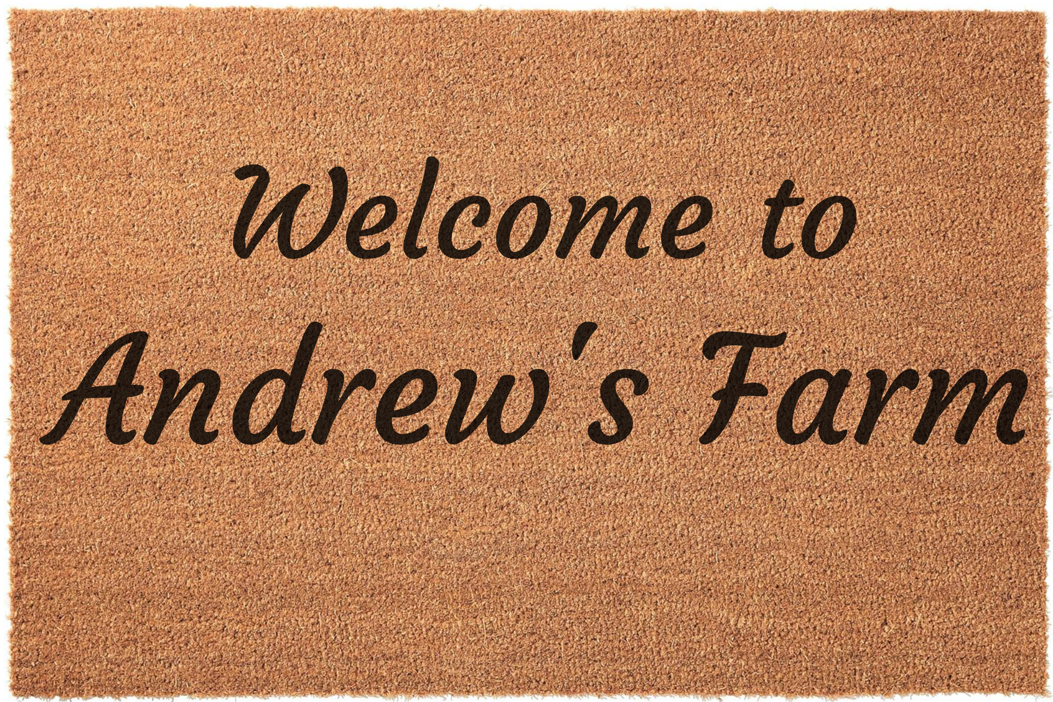 Welcome to Andrew's Farm